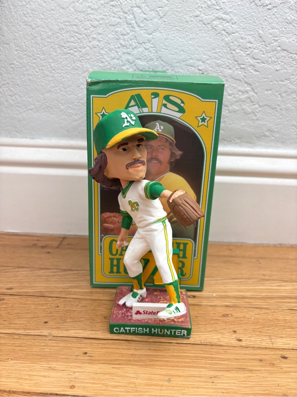 Oakland Athletics A’s Catfish Hunter #27 Bobblehead 2014 SGA